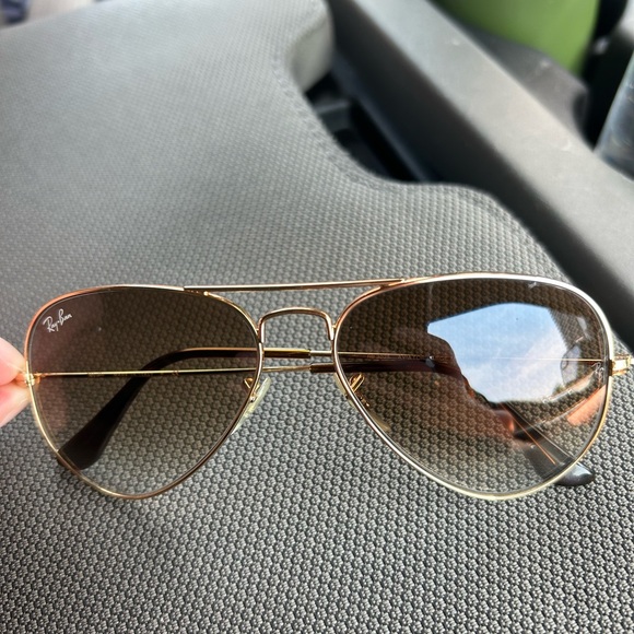 Ray Ban sepia aviators - Picture 3 of 3